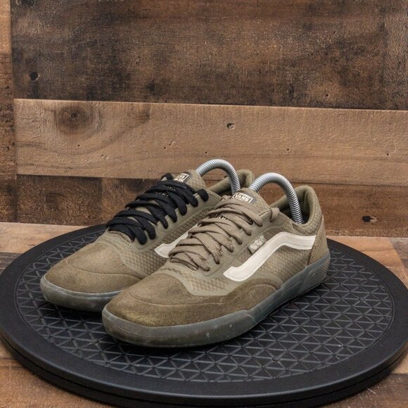 Vans Other - VANS OFF THE WALL AVE ULTIMATE WAFFLE MENS ATHLETIC SHOES OLIVE GREEN SIZE 7